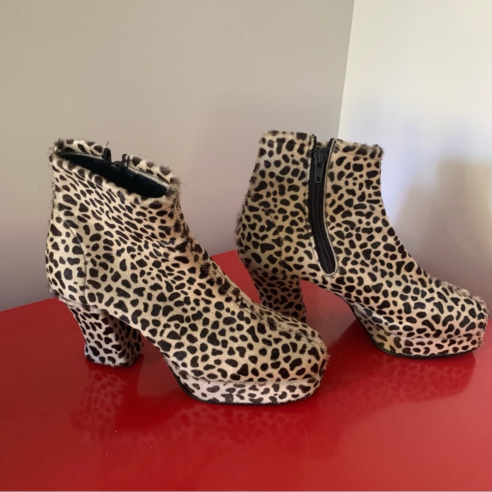 Underground rare vintage from the 80’ pony hair boots